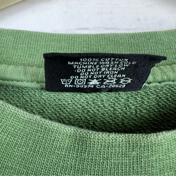 Vintage Stussy USA Made Embroidered Sweatshirt Small - Picture 5 of 6